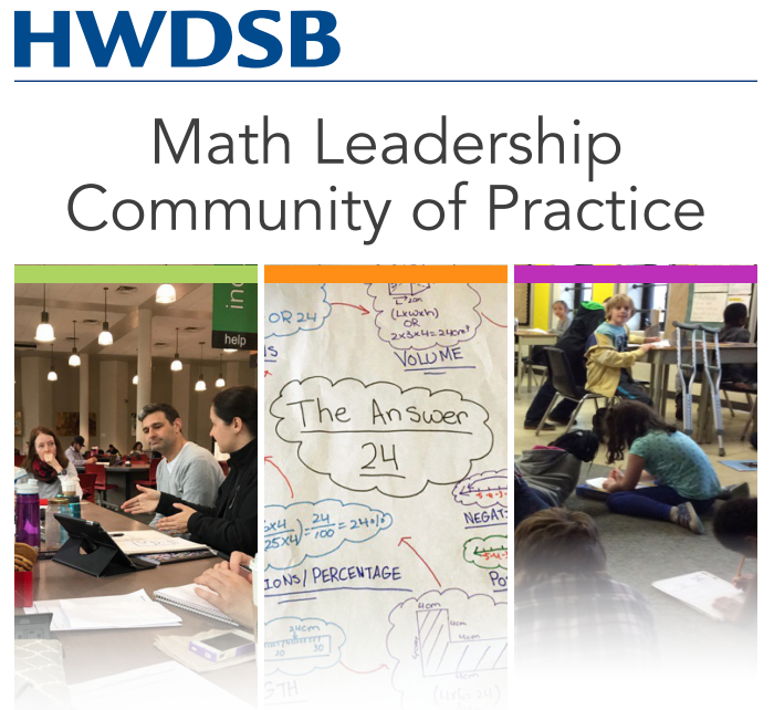 Math Leadership at HWDSB