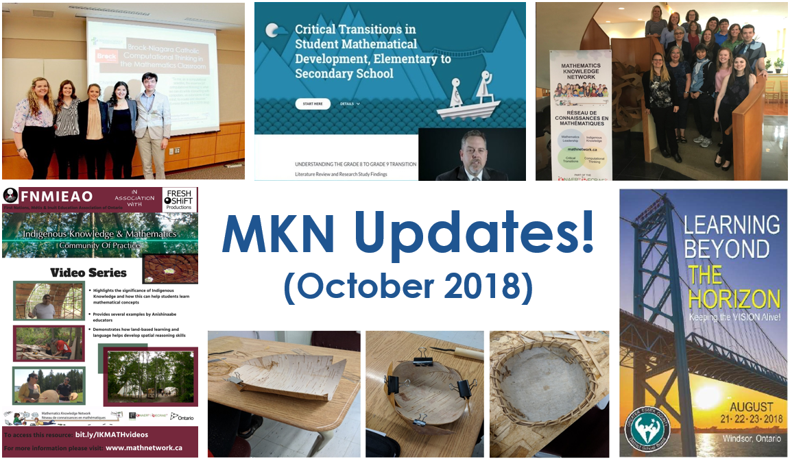 MKN October 2018 Updates